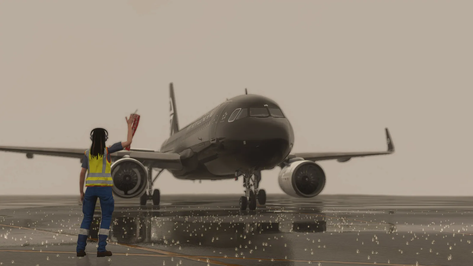 Airbus A320neo Air New Zealand (Fictional) — Gallery 14
