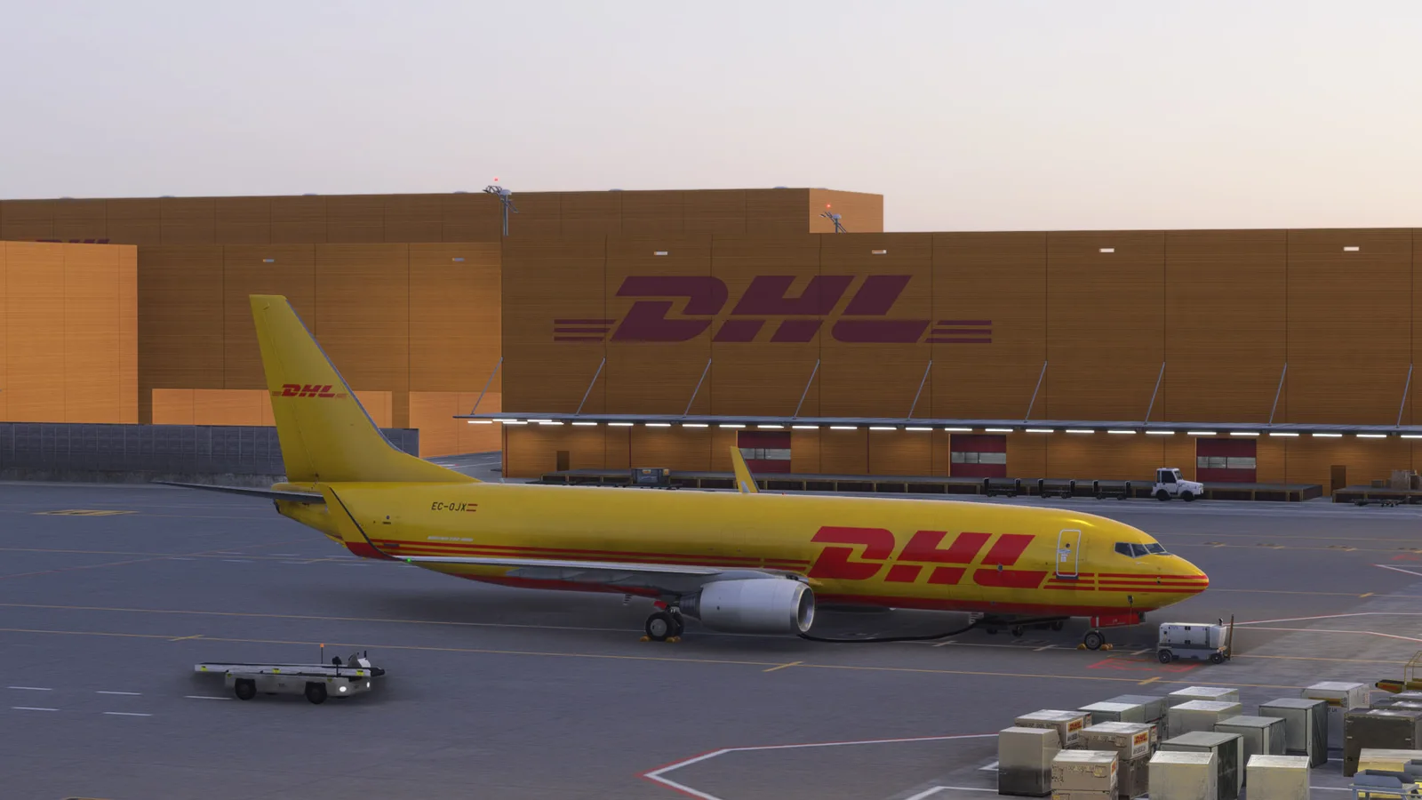 Boeing 737-800 BDSF DHL (Operated by Swiftair) EC-OJX — Gallery 1