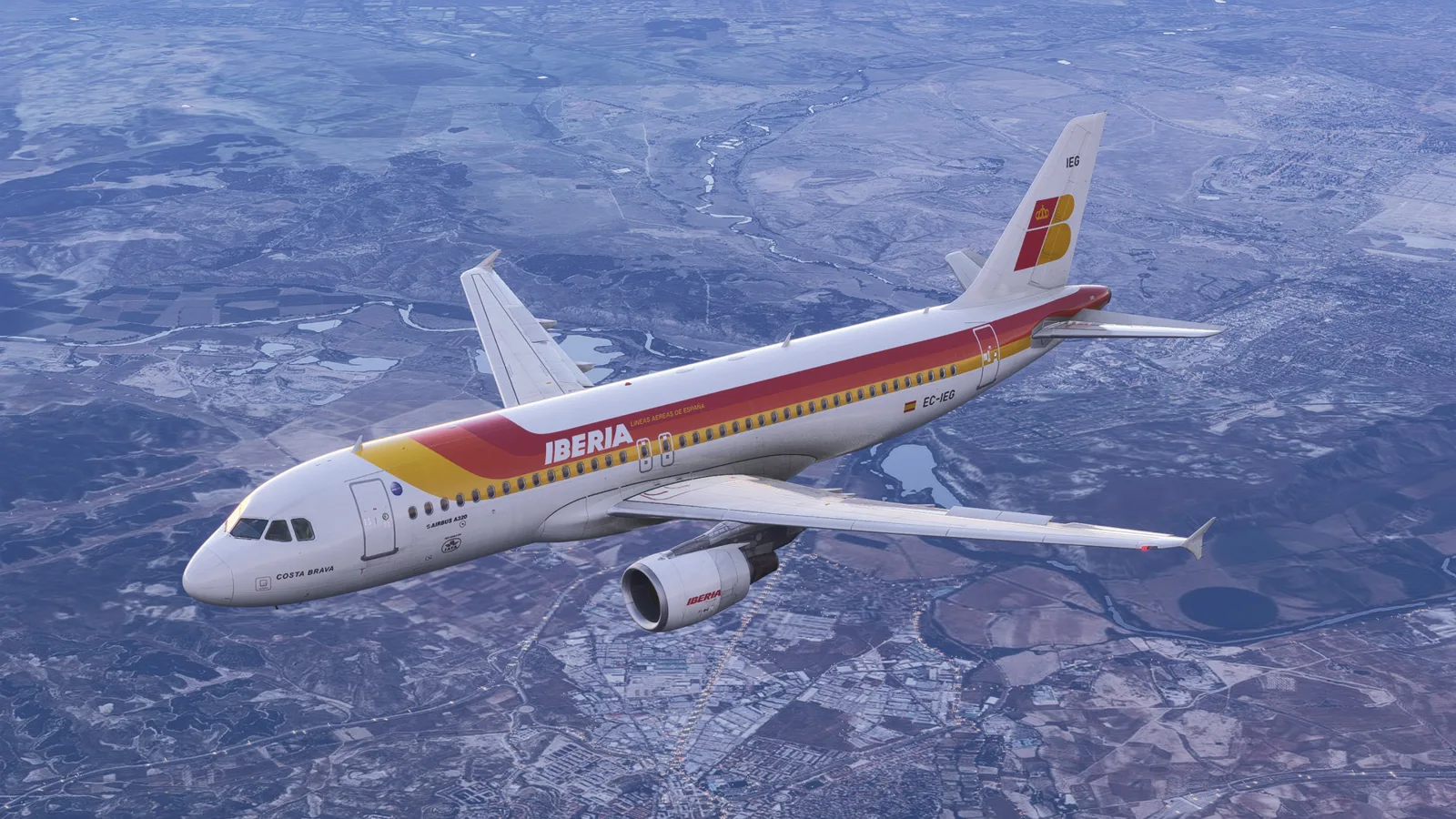 Airbus A320 Iberia (EC-IEG) Classic scheme
