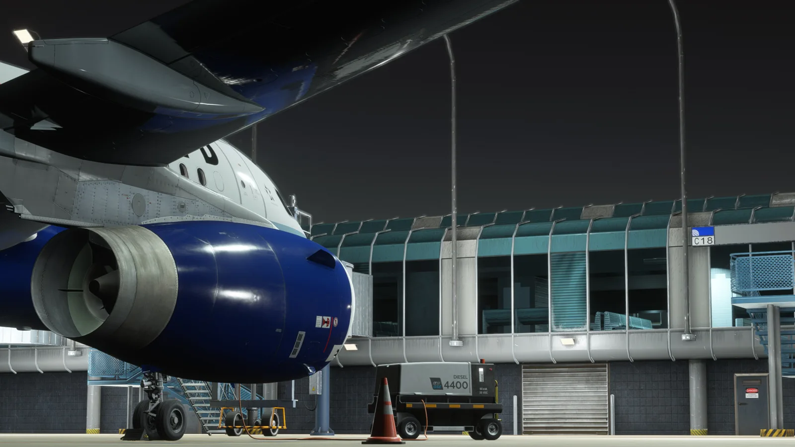 Airbus A320 United Blue Tulip (N873UA) Fictional — Gallery 18