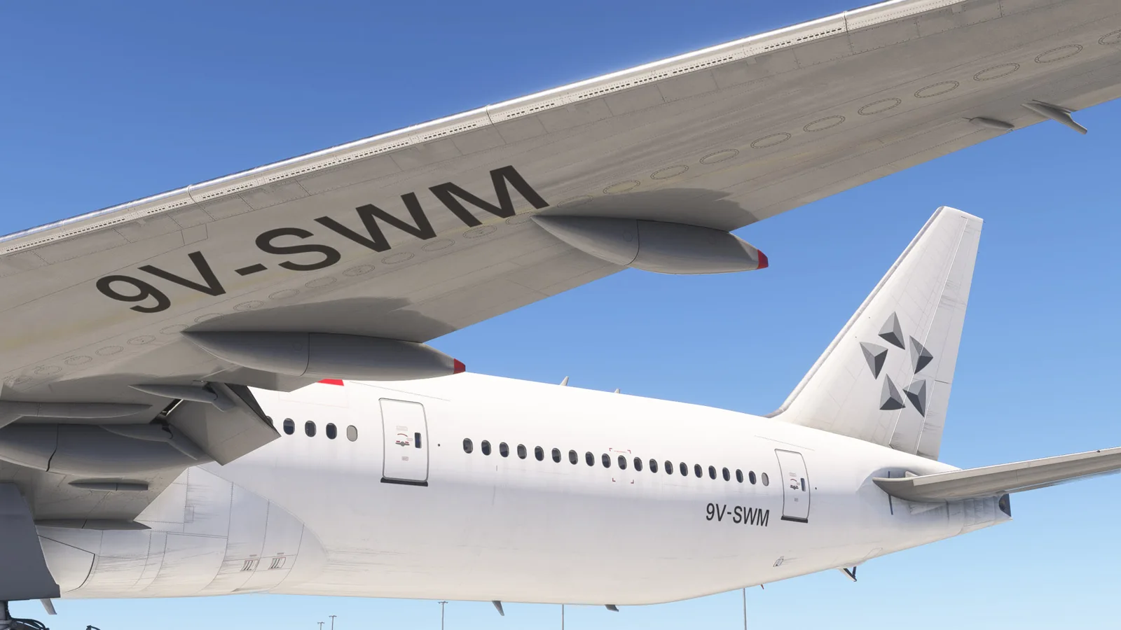 Boeing 777-300ER Singapore Airlines Star Alliance (9V-SWM) — Gallery 11