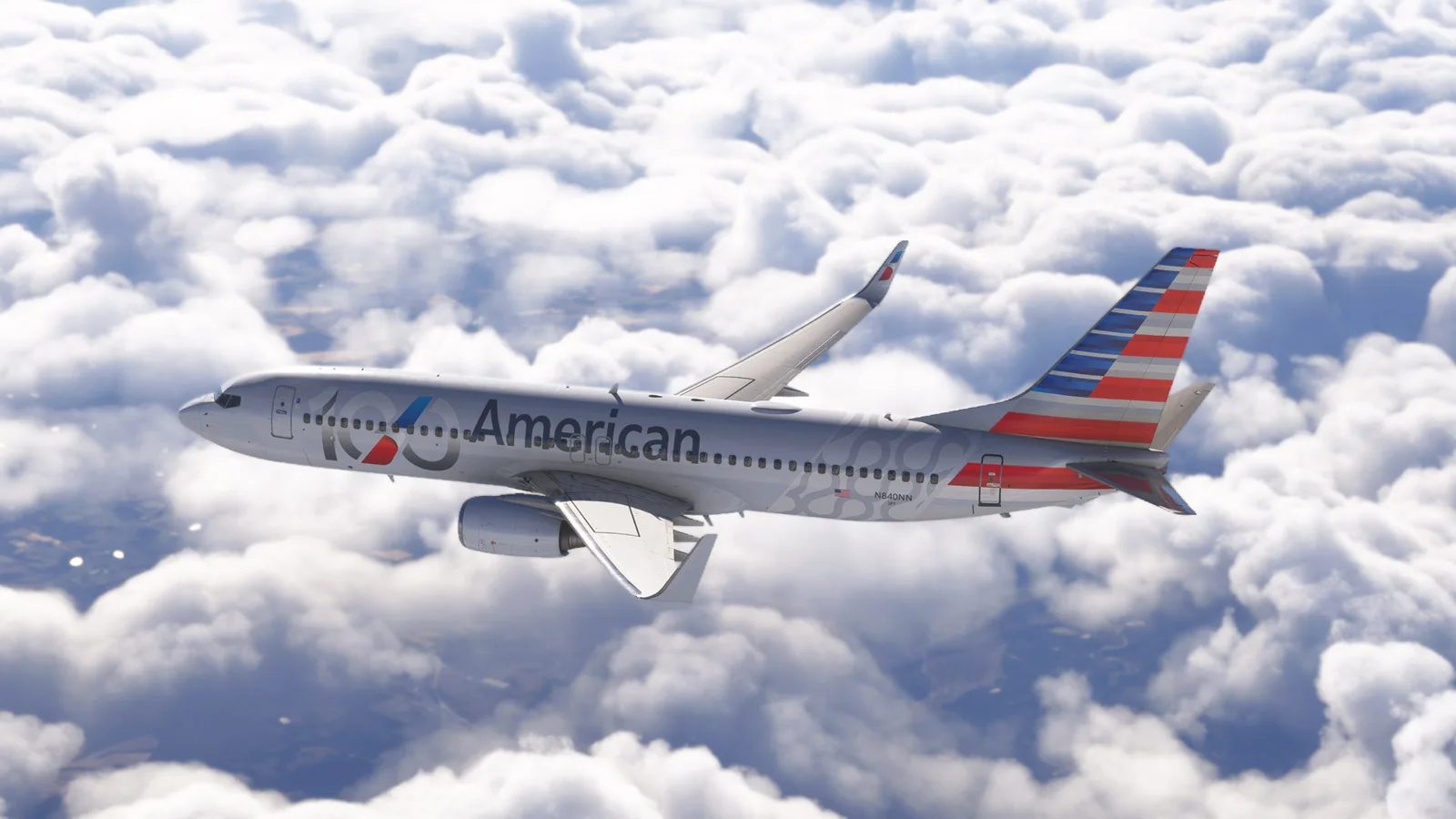 Boeing 737-800 American Airlines 100th Anniversary (N840NN) — Gallery 12