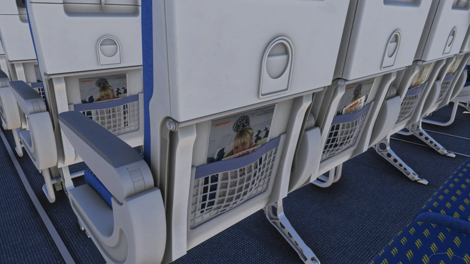 Airbus A340-300 Iberia (EC-HQH) — Gallery 26