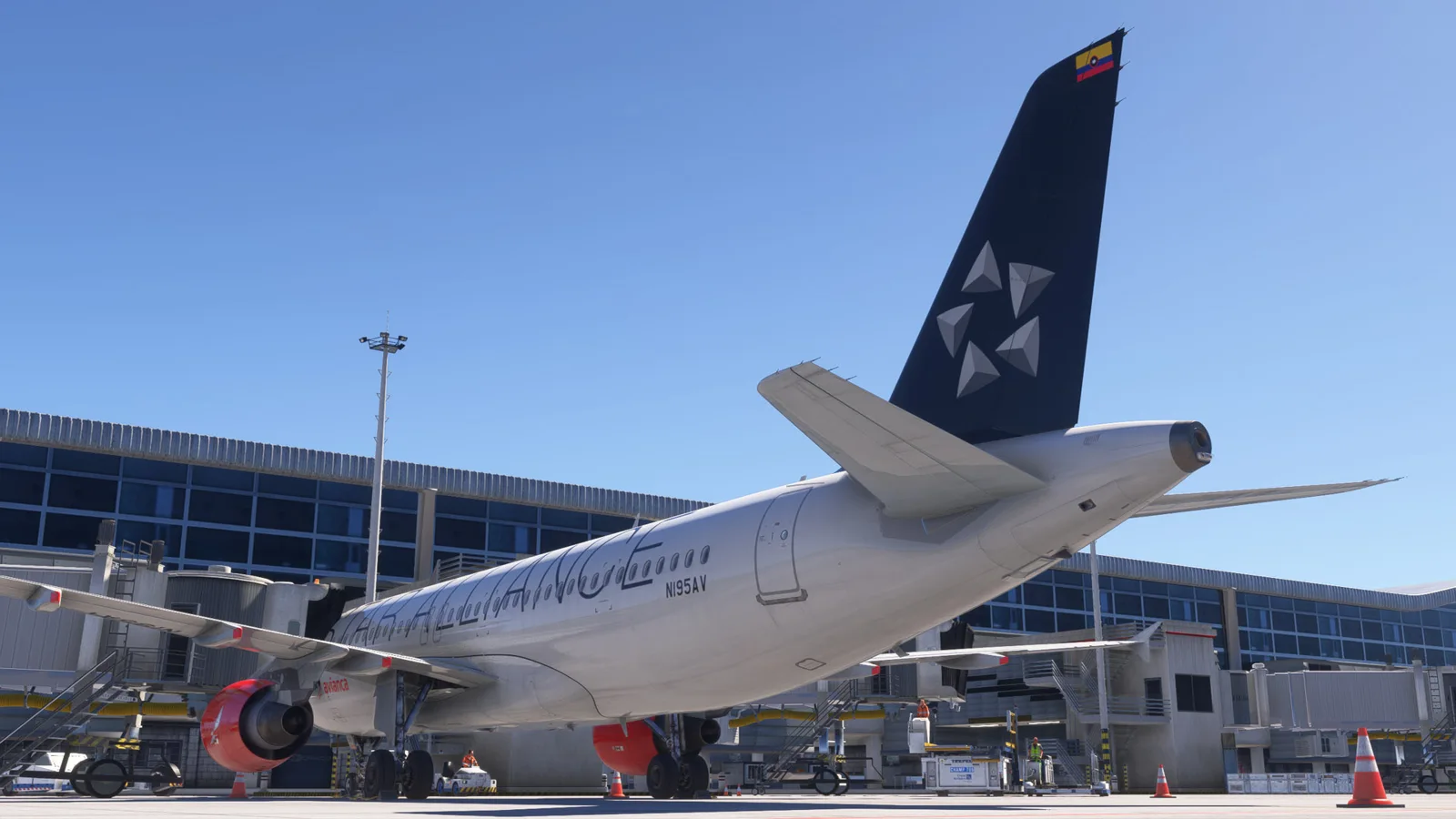 Airbus A320 Avianca (N195AV) Star Alliance — Gallery 6