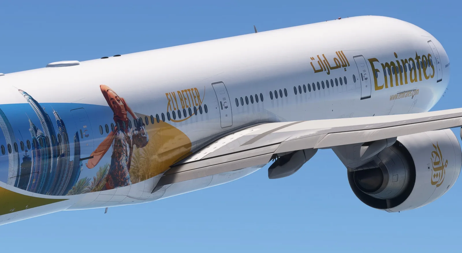 PMDG 777-300ER Emirates Edition Fly Better (Fictional) — Gallery 15