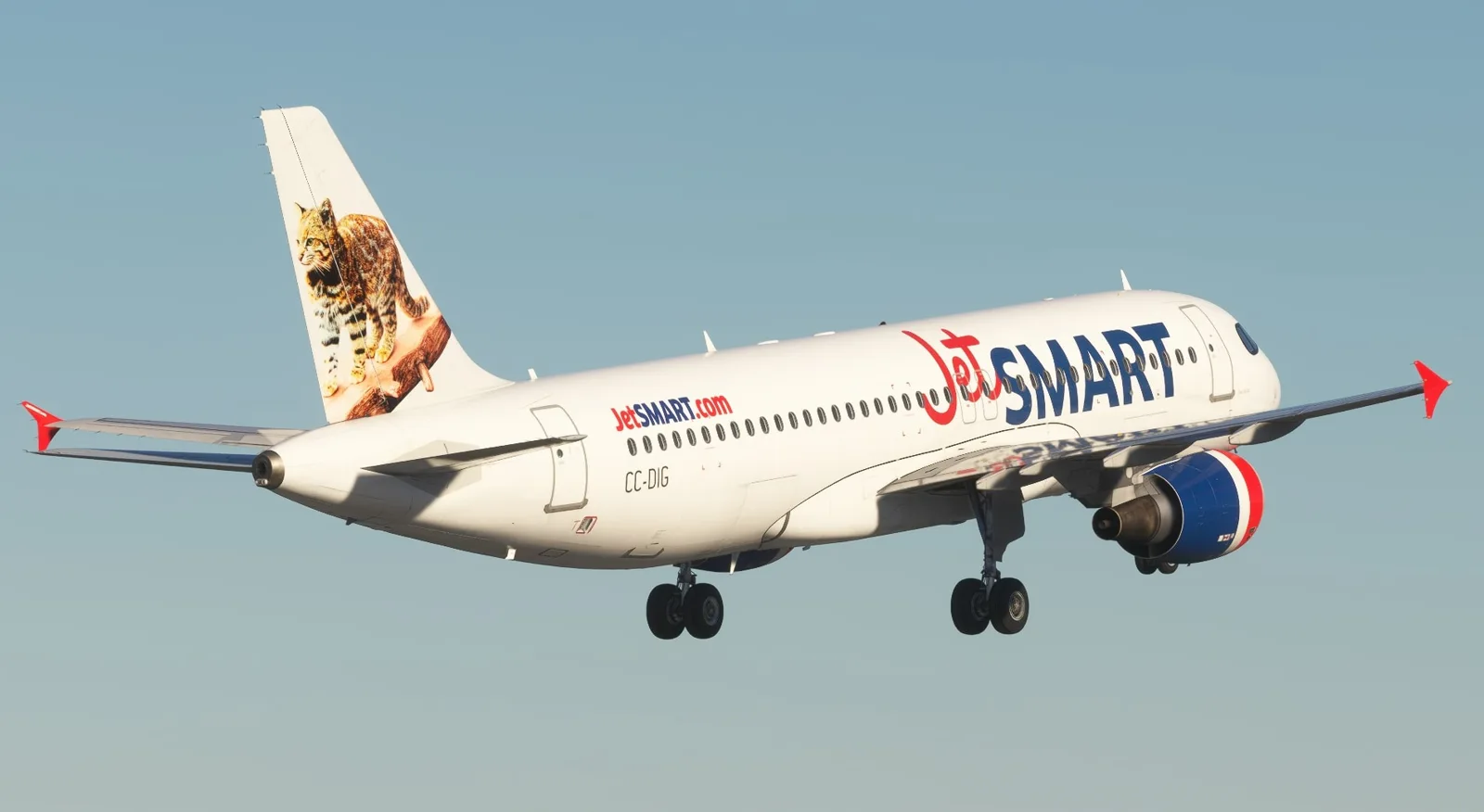 Fenix A320 JetSMART CC-DIG (CFM)