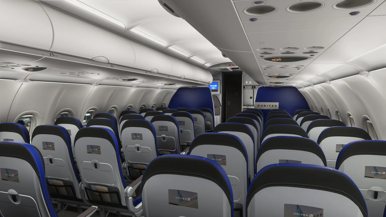 Airbus A320 United Blue Tulip (N873UA) Fictional — Gallery 28