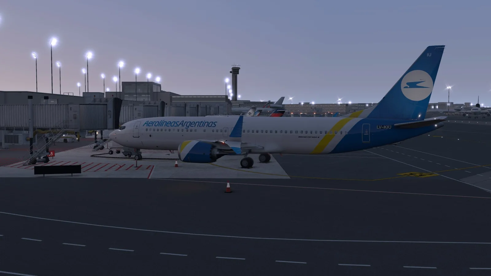 Zibo Boeing 737 MAX 8 Aerolíneas Argentinas (LV-KIU) — Gallery 8