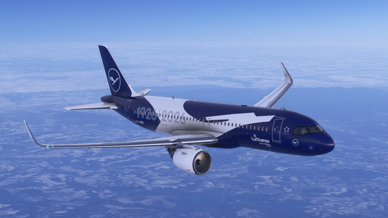 Airbus A320neo Lufthansa 100th anniversary (D-AING) — Gallery 6