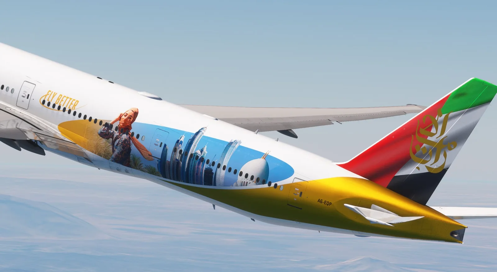 PMDG 777-300ER Emirates Edition Fly Better (Fictional) — Gallery 16