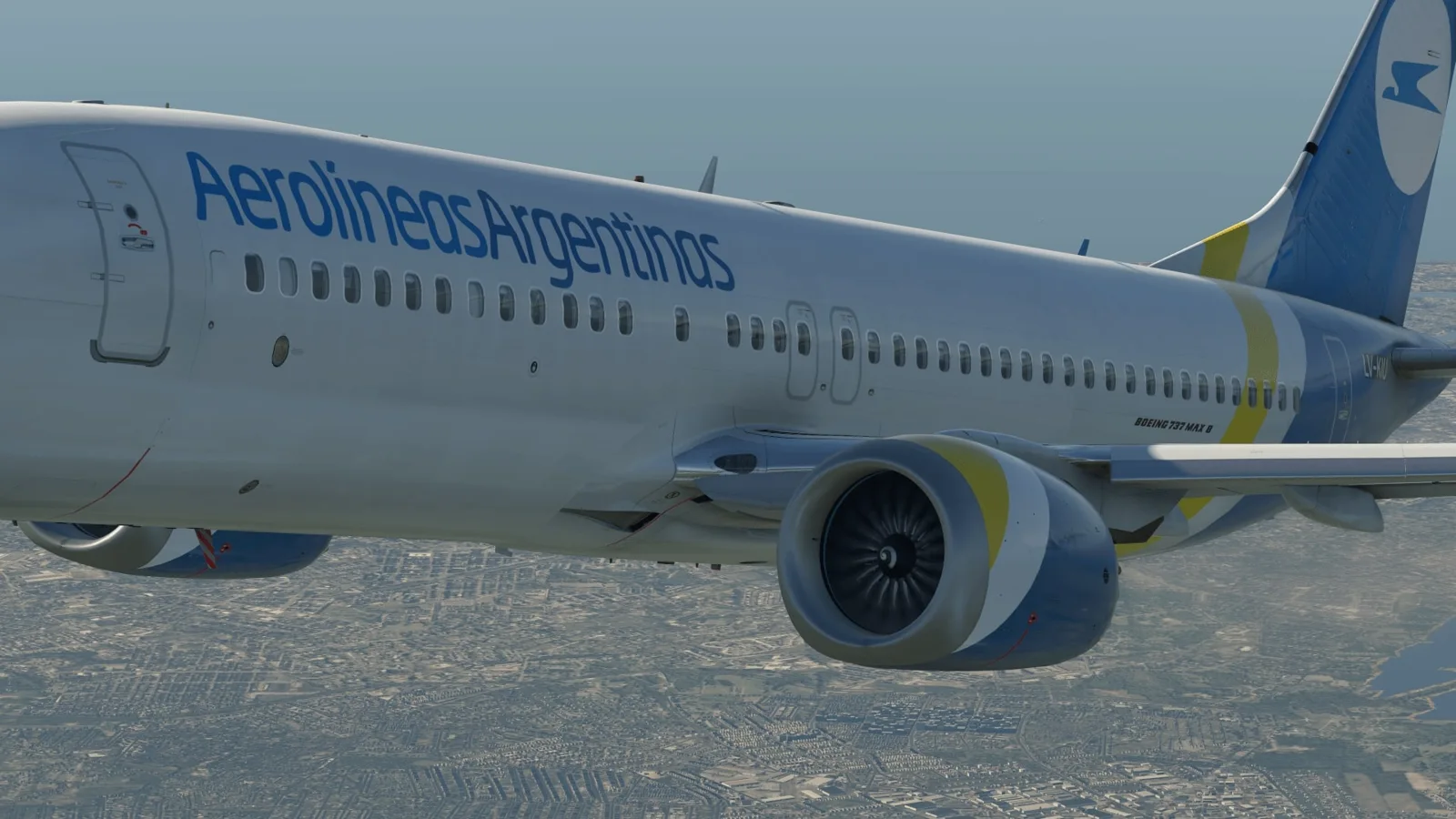 Zibo Boeing 737 MAX 8 Aerolíneas Argentinas (LV-KIU) — Gallery 7