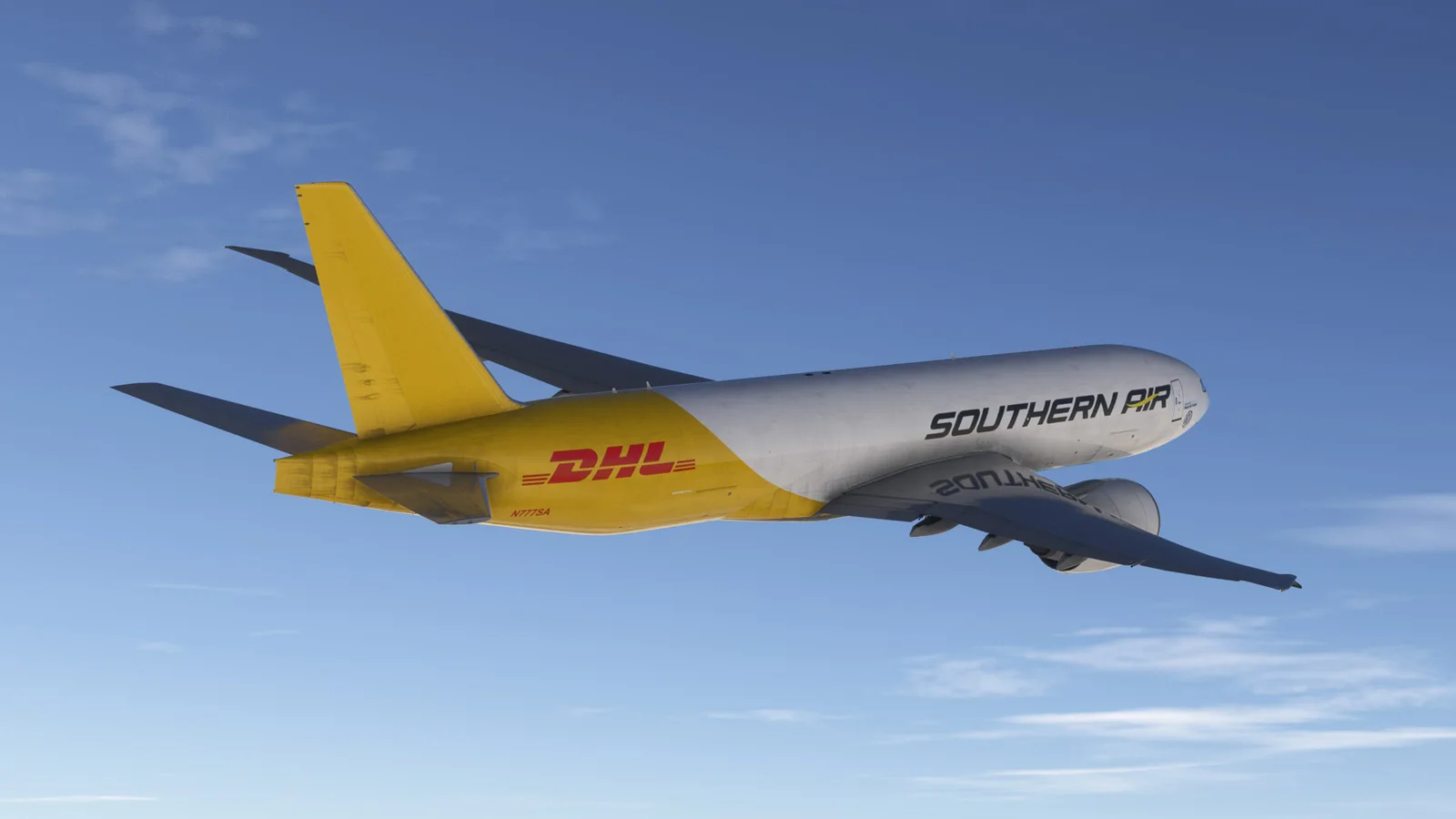 Boeing 77F DHL Operated By Polar Air Cargo (N777SA)