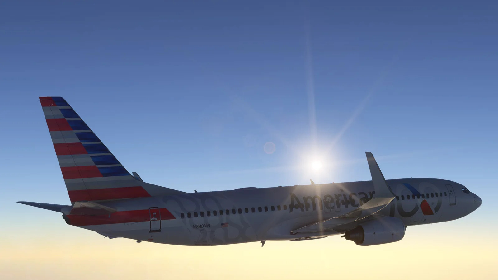 Boeing 737-800 American Airlines 100th Anniversary (N840NN) — Gallery 24