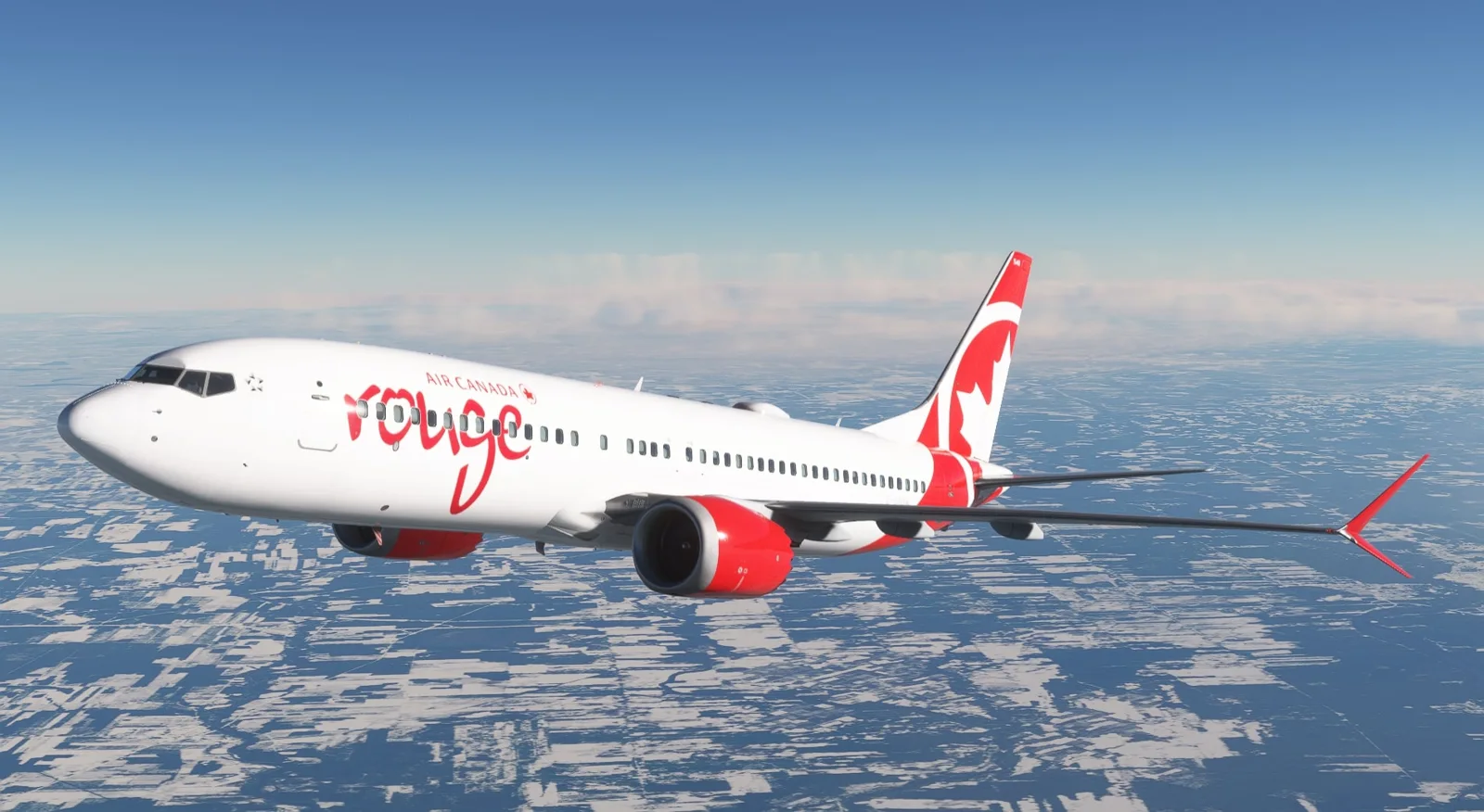 iFly 737 Max 8 Air Canada Rouge (C-GMIW)