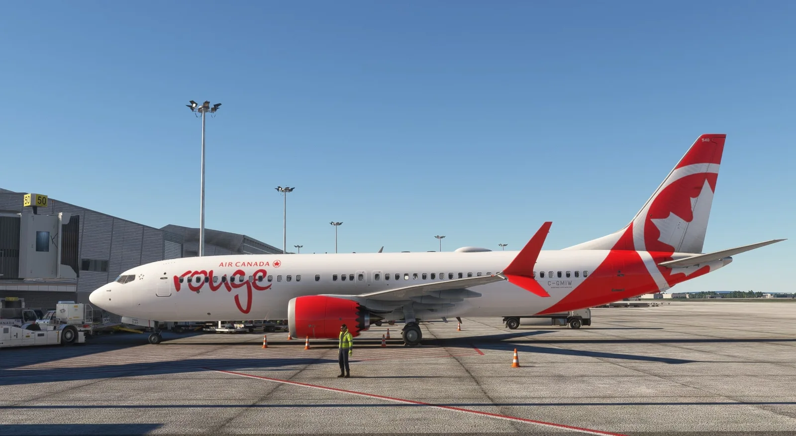 iFly 737 Max 8 Air Canada Rouge (C-GMIW) — Gallery 4