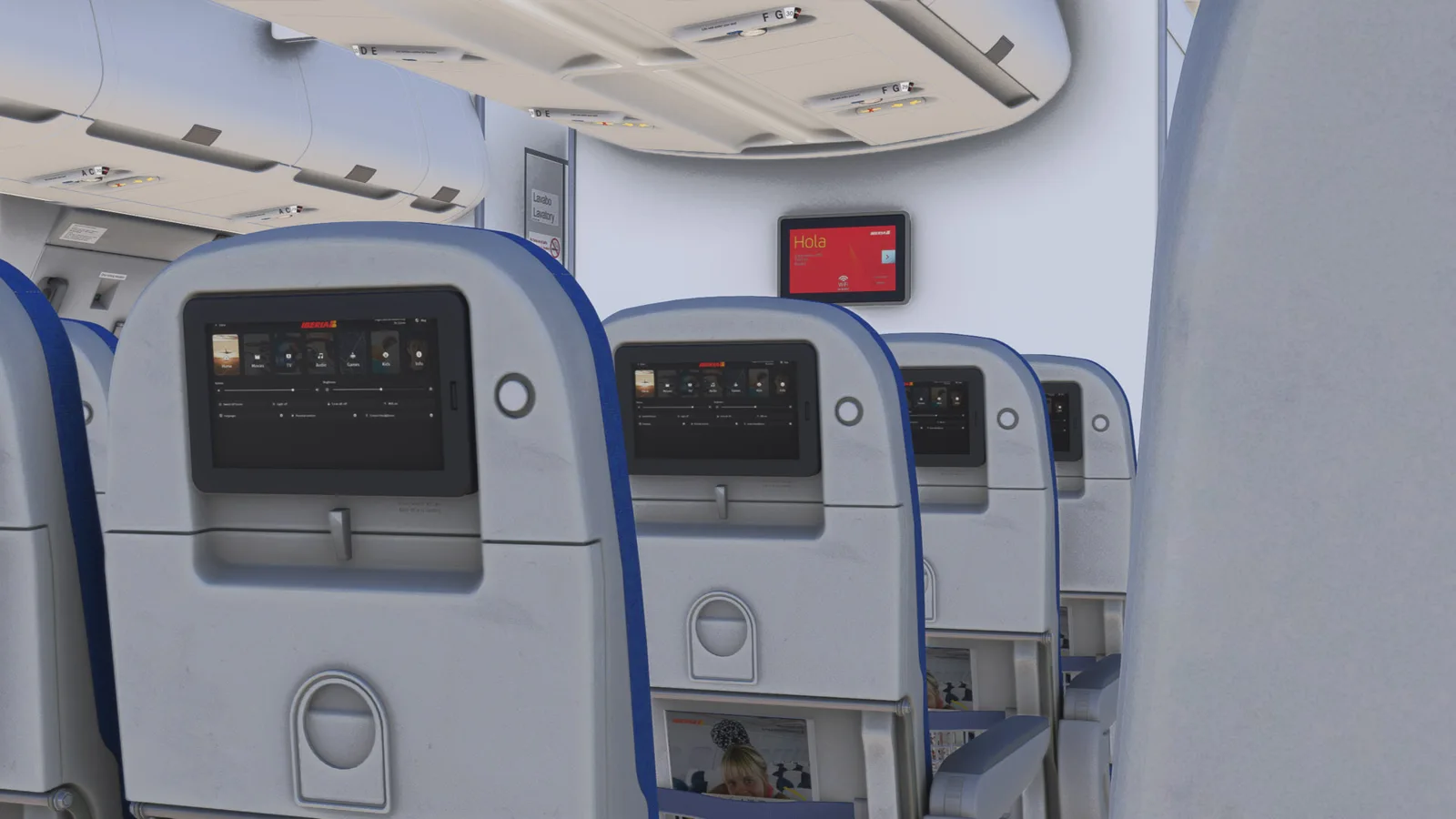 Airbus A340-300 Iberia (EC-HQH) — Gallery 22