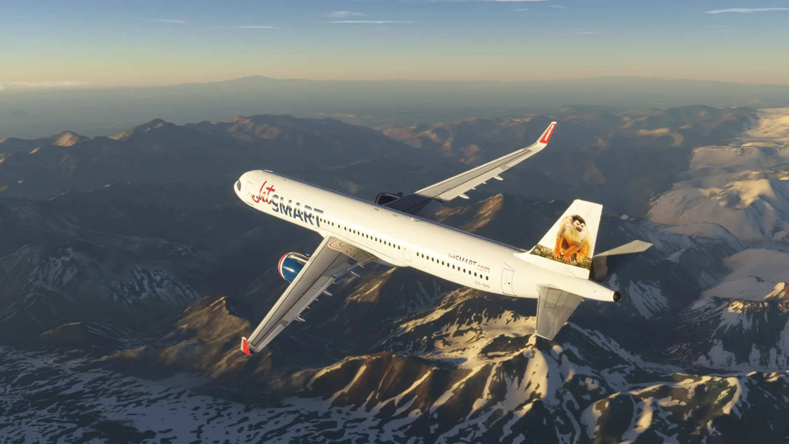 Airbus A321neo JetSMART (CC-DIS) Mono Ardilla — Gallery 23