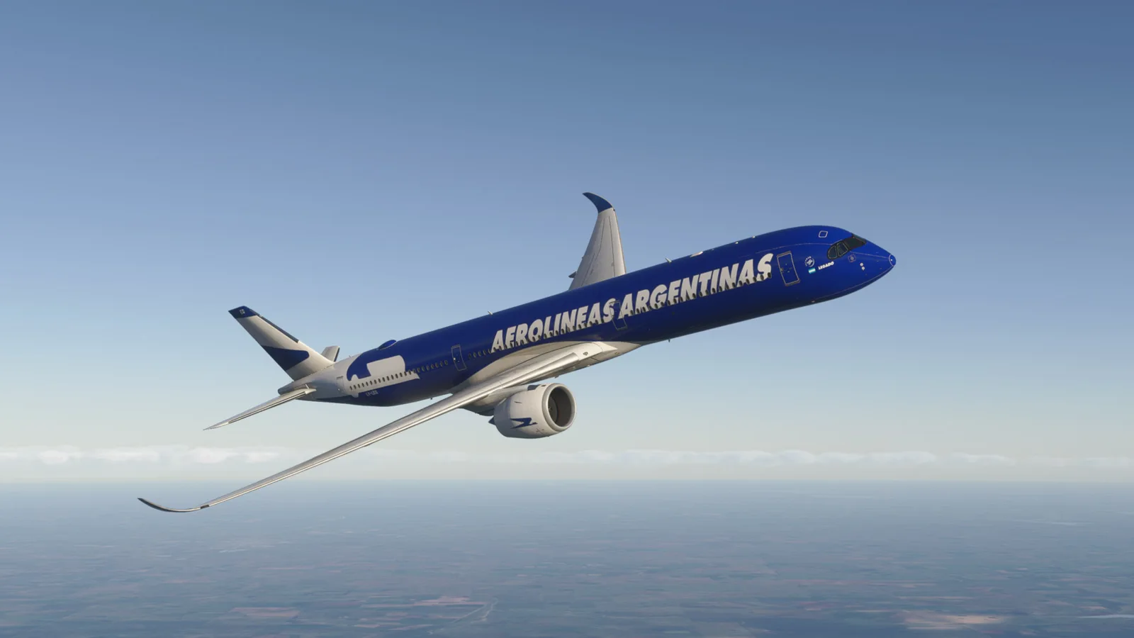 Airbus A350 Aerolíneas Argentinas Retro