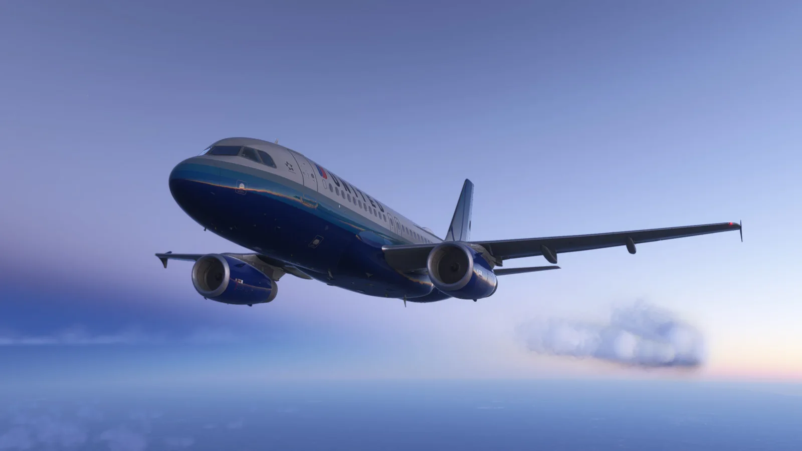 Airbus A320 United Blue Tulip (N873UA) Fictional — Gallery 11