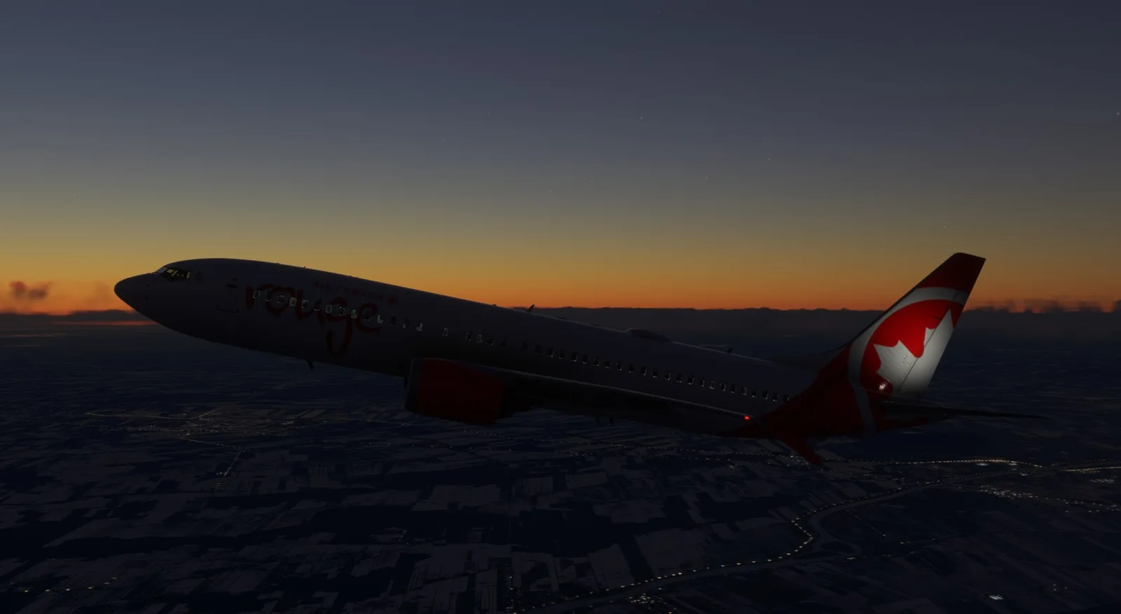 iFly 737 Max 8 Air Canada Rouge (C-GMIW) — Gallery 3