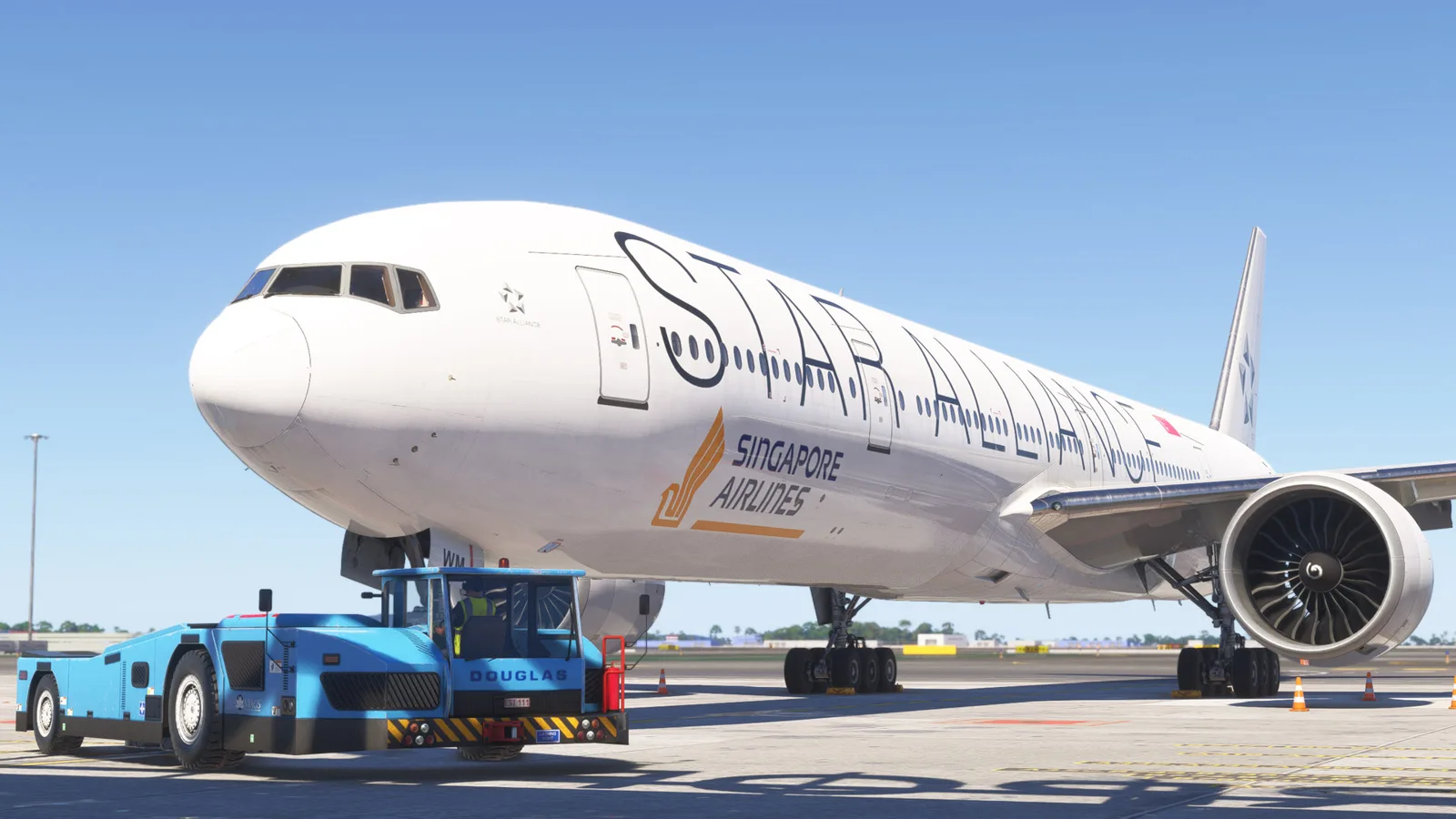 Boeing 777-300ER Singapore Airlines Star Alliance (9V-SWM) — Gallery 20