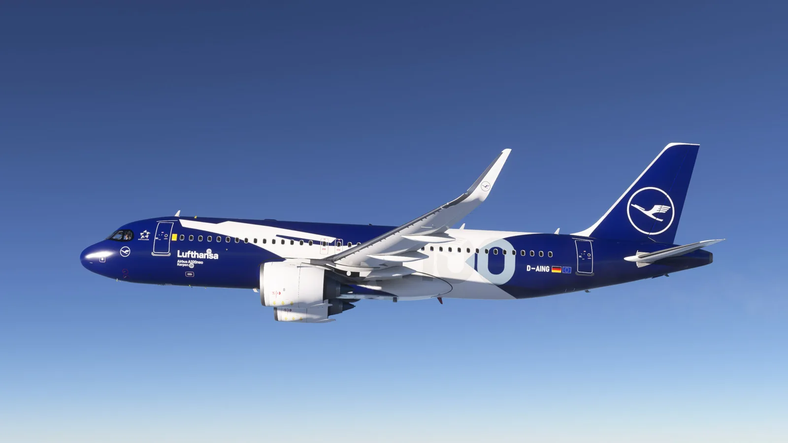 Airbus A320neo Lufthansa 100th anniversary (D-AING) — Gallery 28