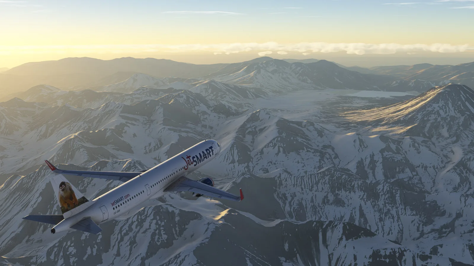 Airbus A321neo JetSMART (CC-DIS) Mono Ardilla — Gallery 27