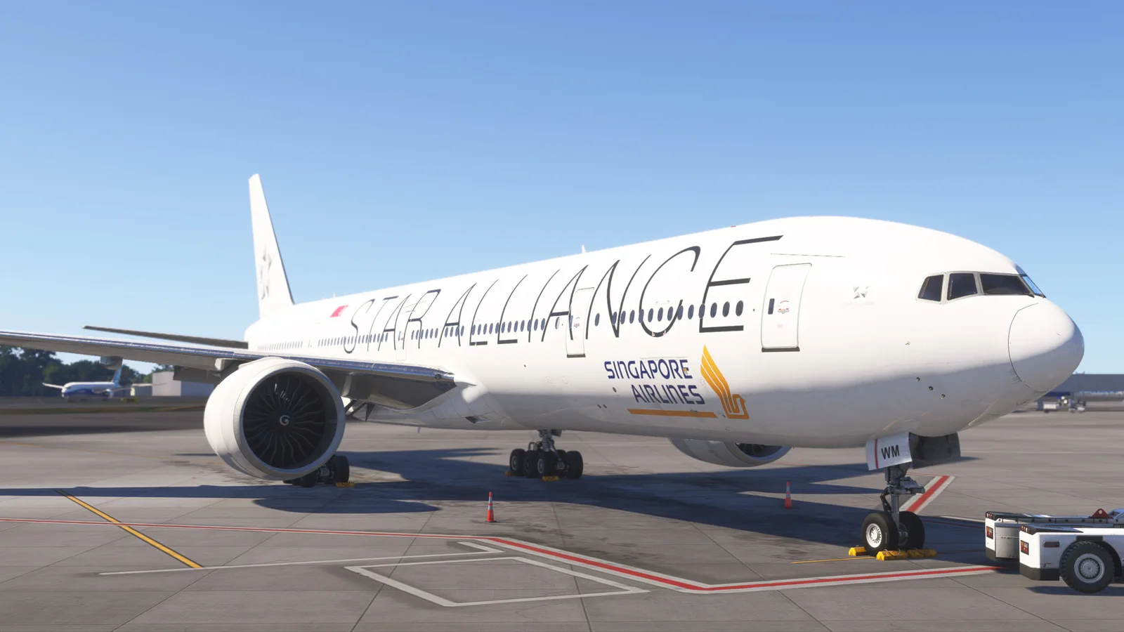 Boeing 777-300ER Singapore Airlines Star Alliance (9V-SWM) — Gallery 24