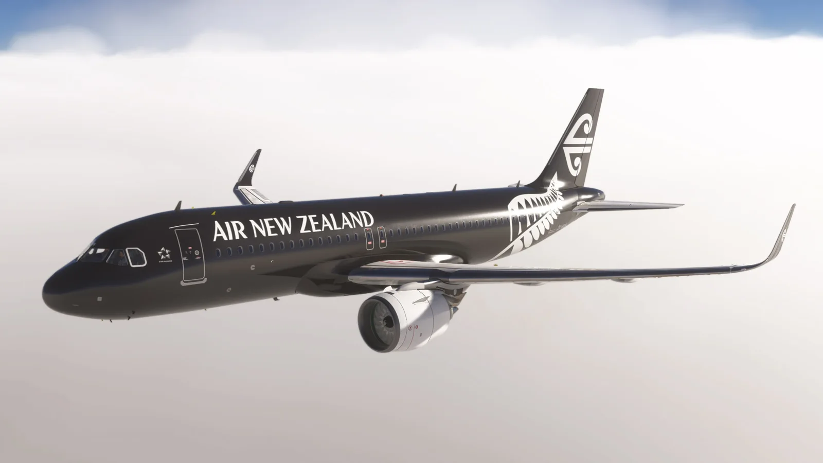 Airbus A320neo Air New Zealand (Fictional) — Gallery 11