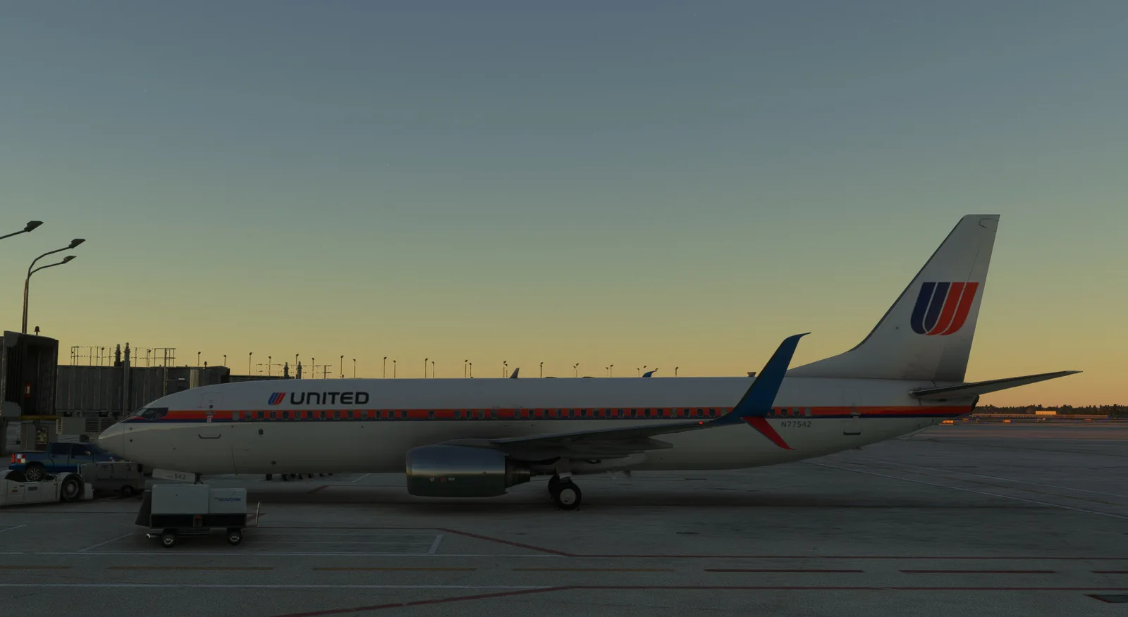 Boeing 737-800 United "Saul Bass" (N77542) — Gallery 14