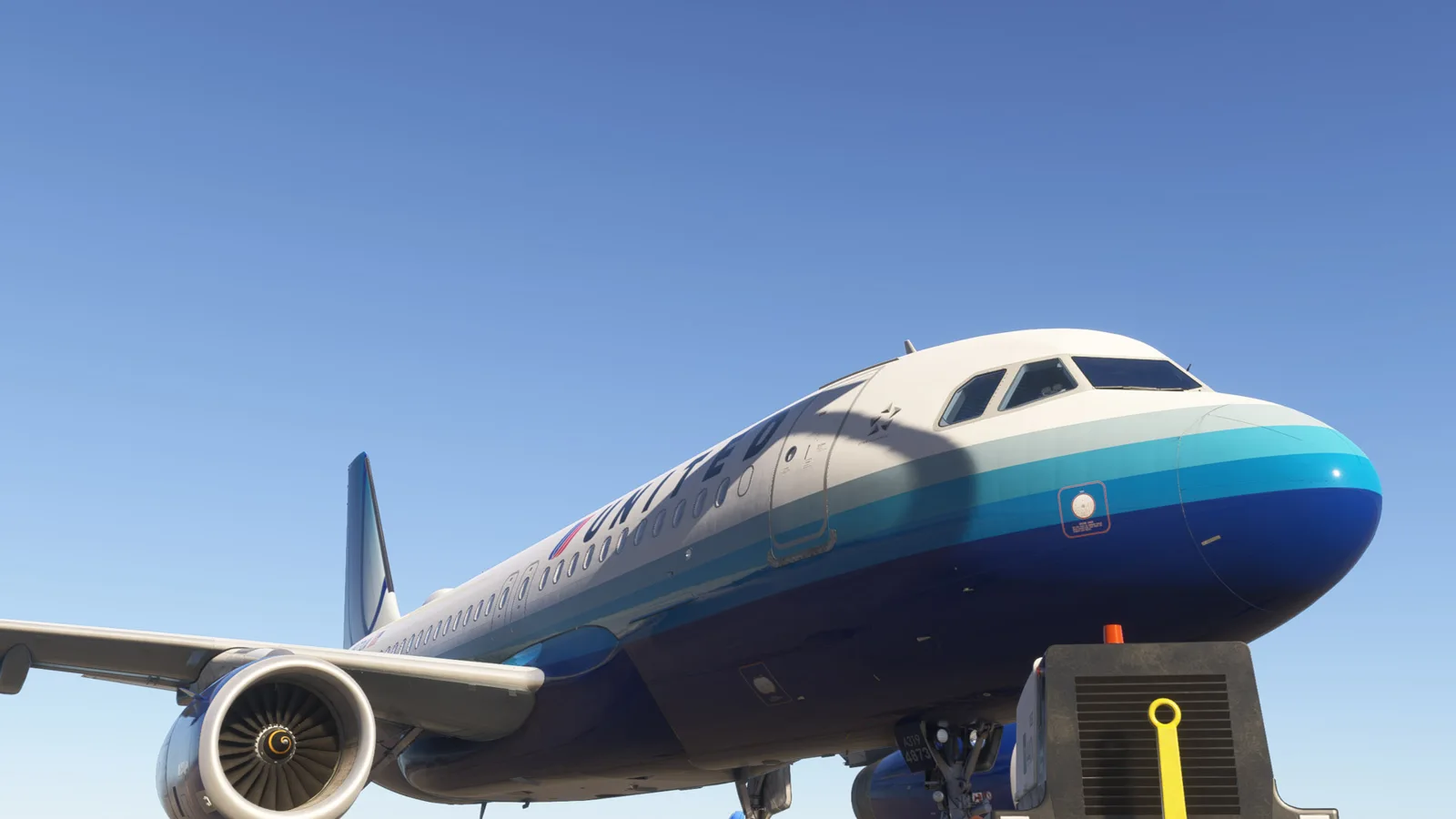 Airbus A320 United Blue Tulip (N873UA) Fictional — Gallery 24