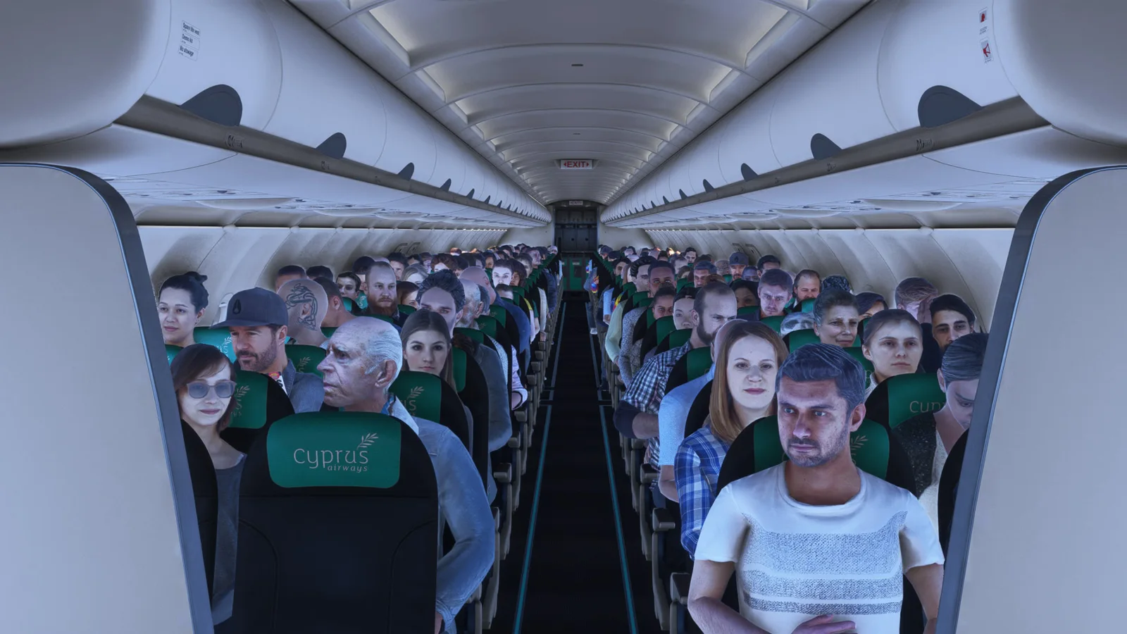 Airbus A320 Cyprus Airways (5B-DDR) — Gallery 38