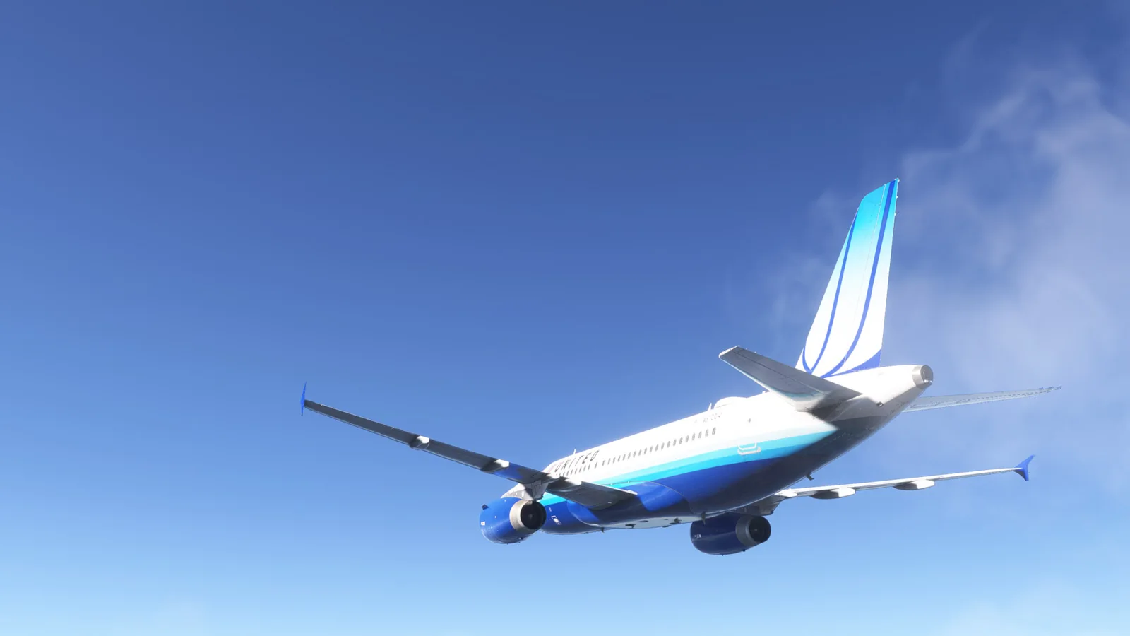 Airbus A320 United Blue Tulip (N873UA) Fictional — Gallery 15