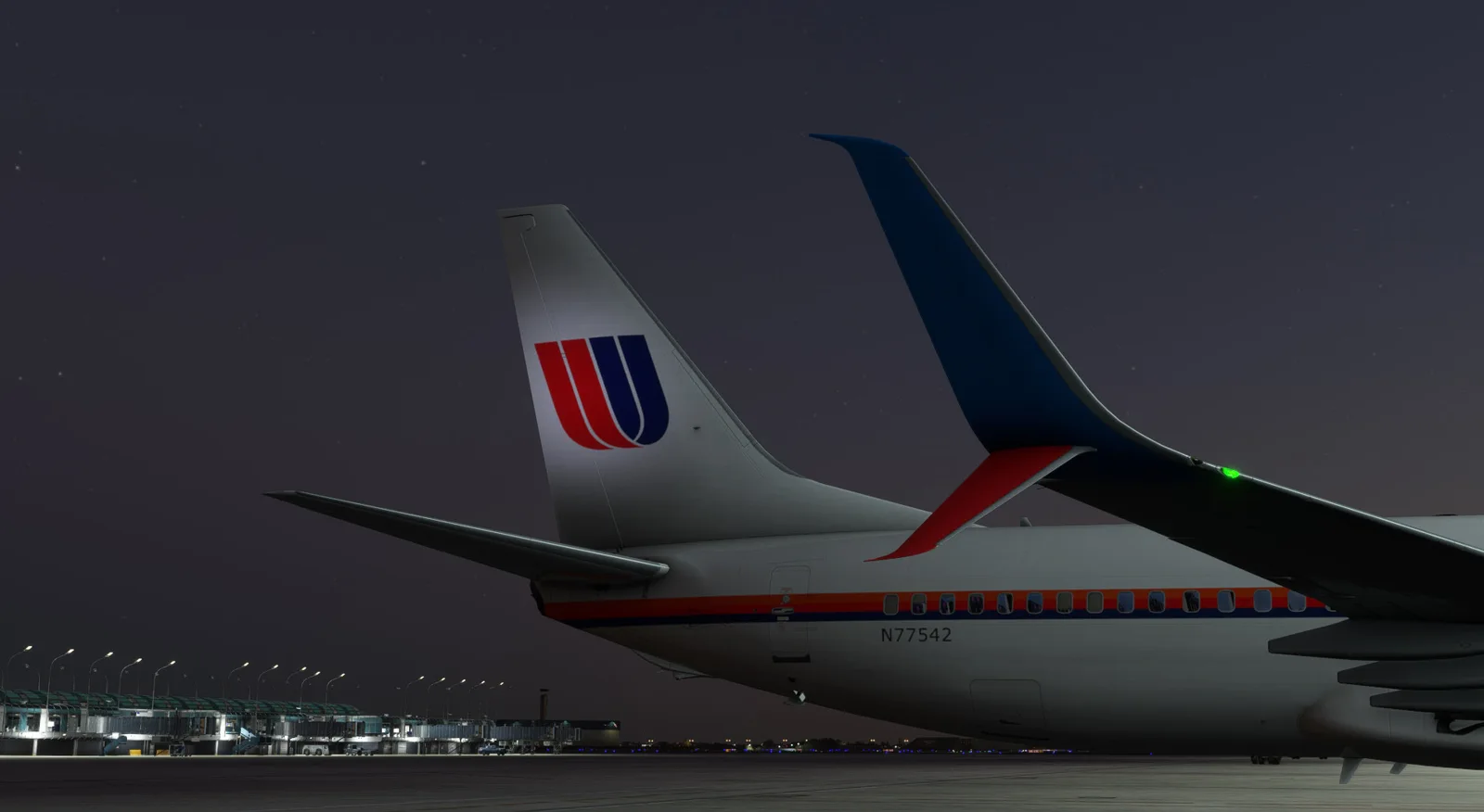 Boeing 737-800 United "Saul Bass" (N77542) — Gallery 2