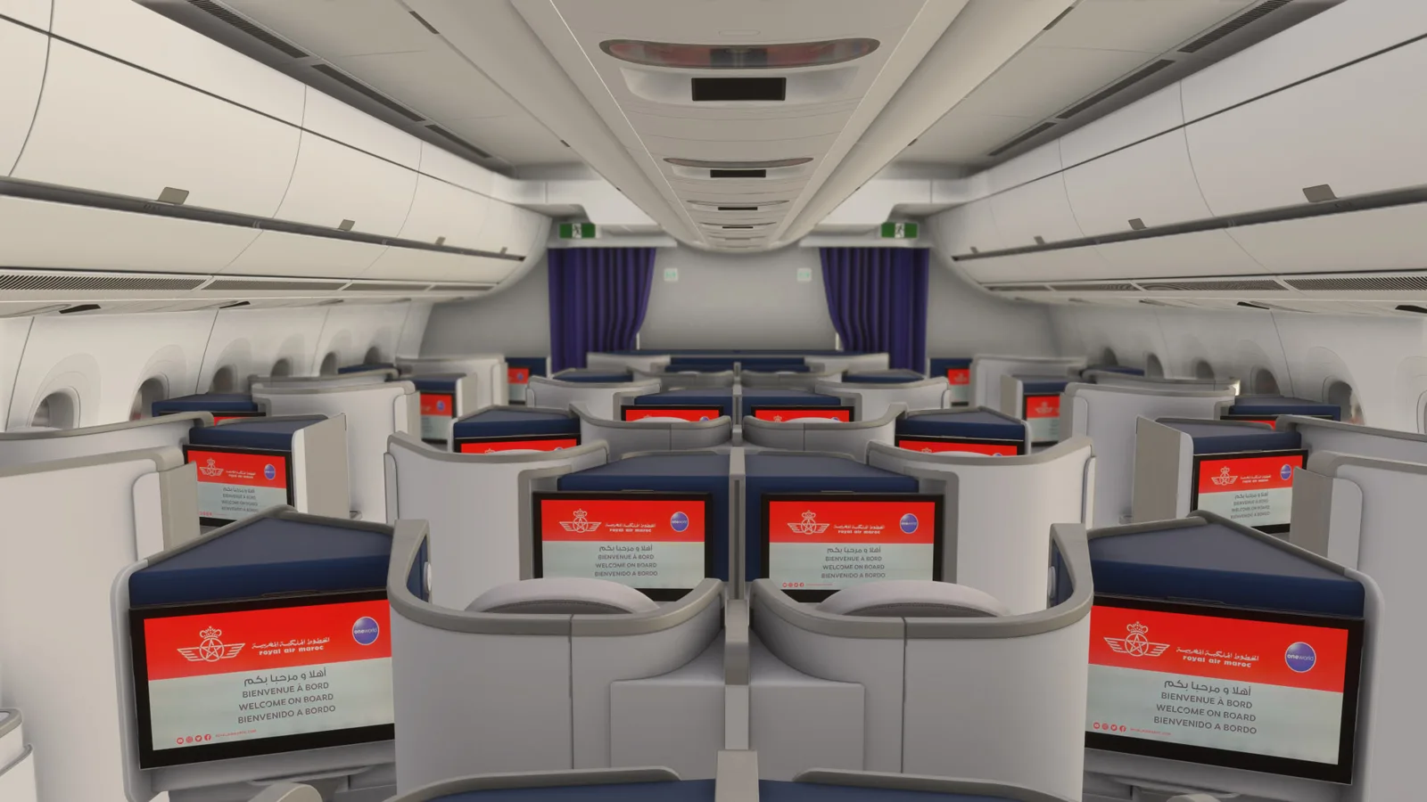 Airbus A350 Royal Air Maroc — Gallery 35