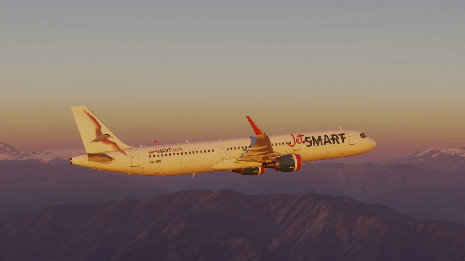 Airbus A321 JetSMART CC-DIQ Gaviotín Elegante (CFM) — Gallery 17