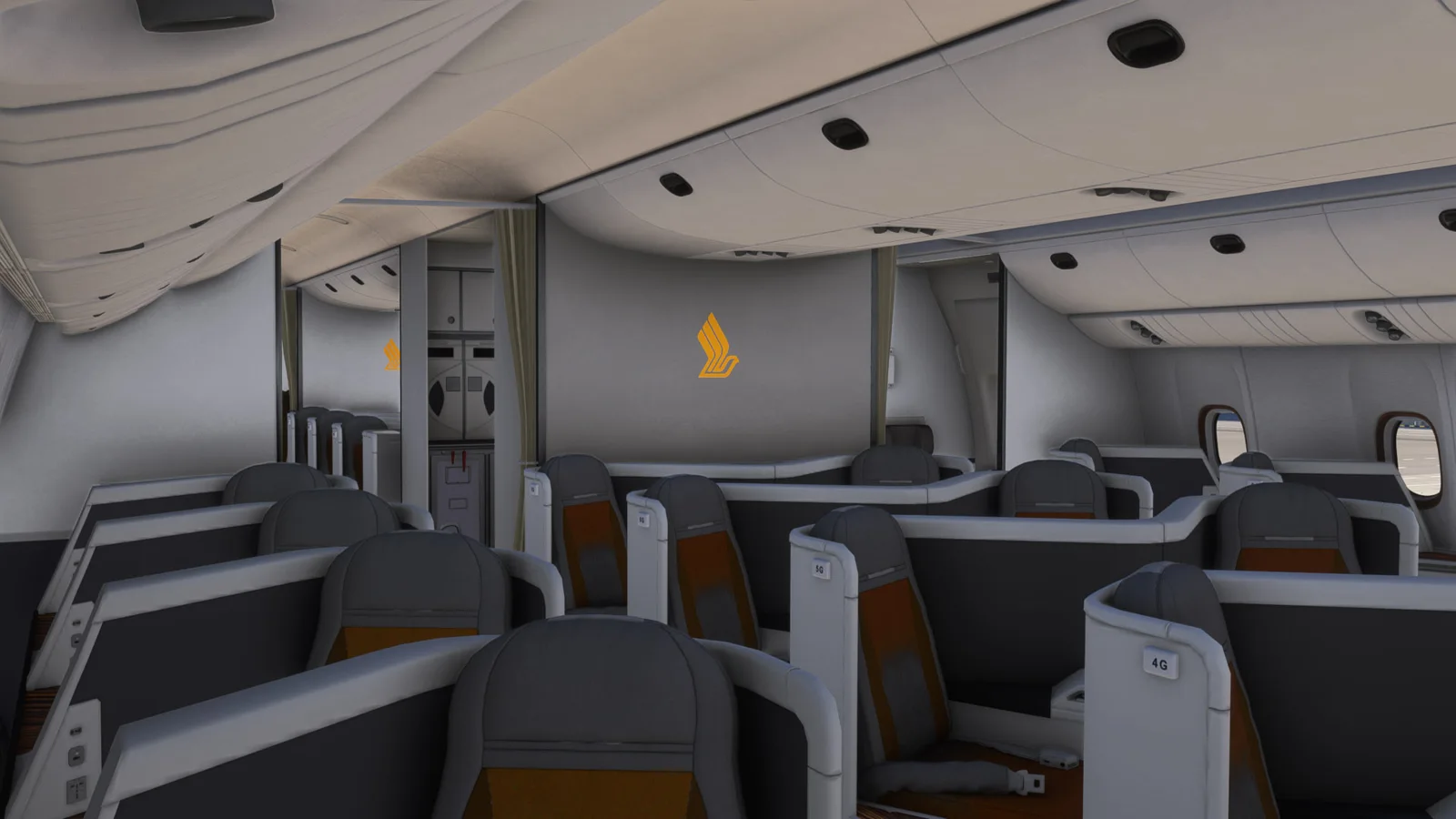 Boeing 777-300ER Singapore Airlines Star Alliance (9V-SWM) — Gallery 28