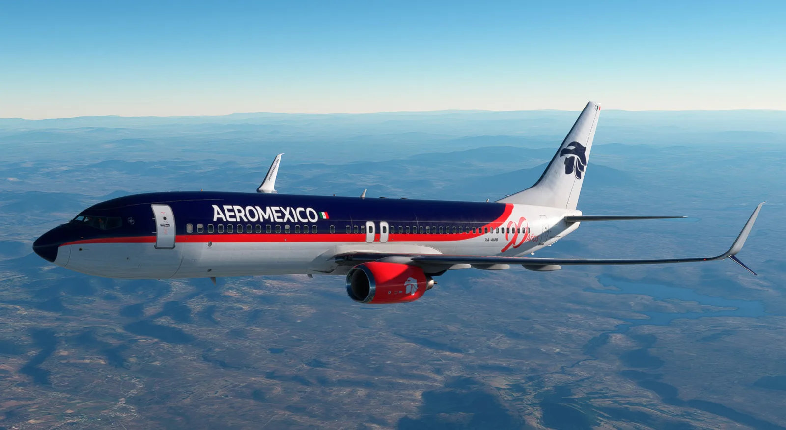 PMDG 737-800 Aeroméxico 90th Anniversary — Gallery 17