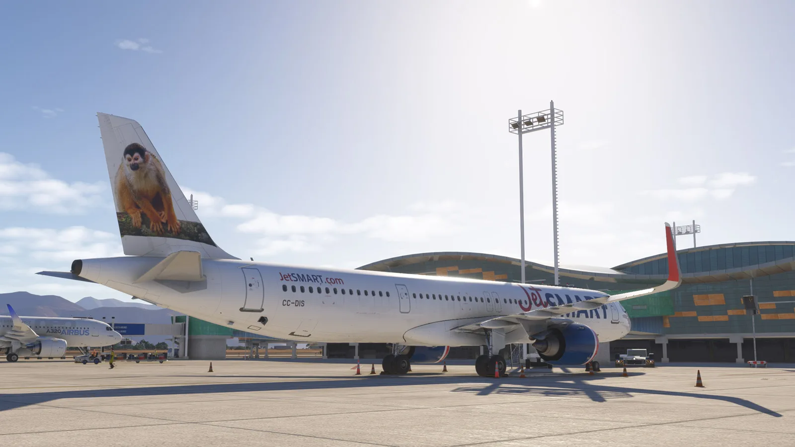 Airbus A321neo JetSMART (CC-DIS) Mono Ardilla — Gallery 19