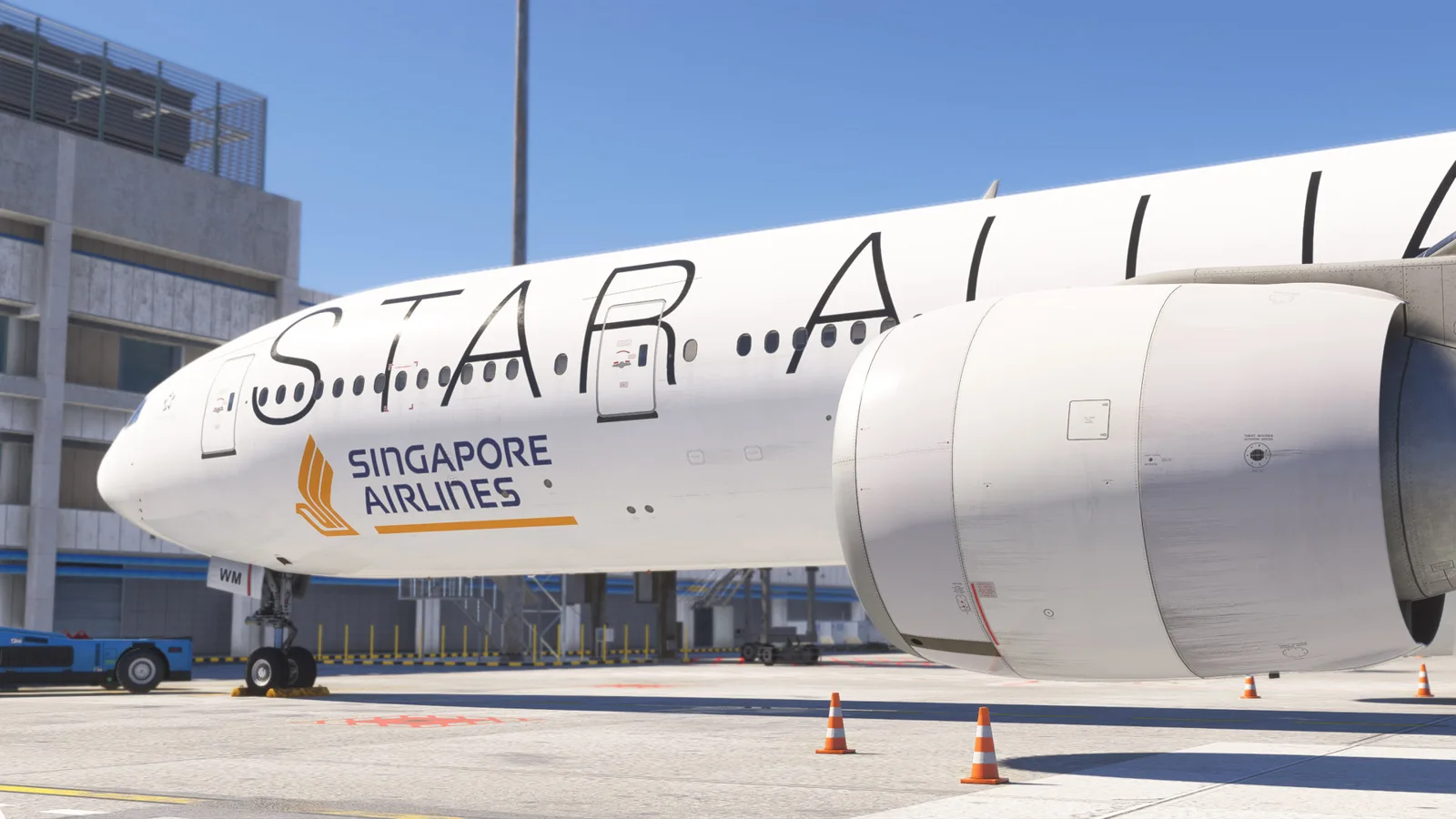 Boeing 777-300ER Singapore Airlines Star Alliance (9V-SWM) — Gallery 9