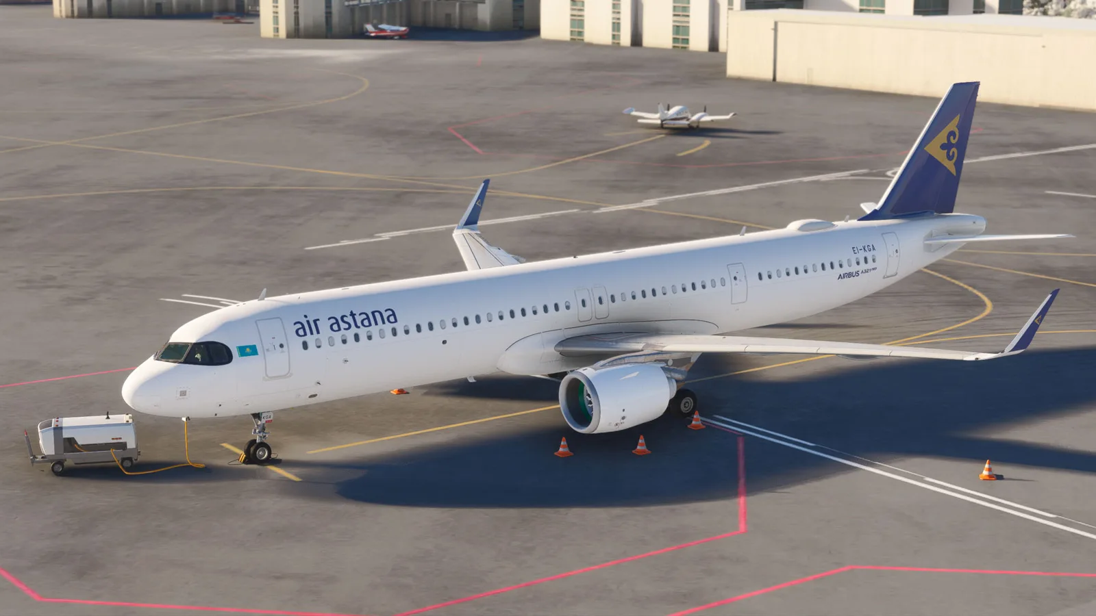 Airbus A321LR Air Astana (EI-KGA)