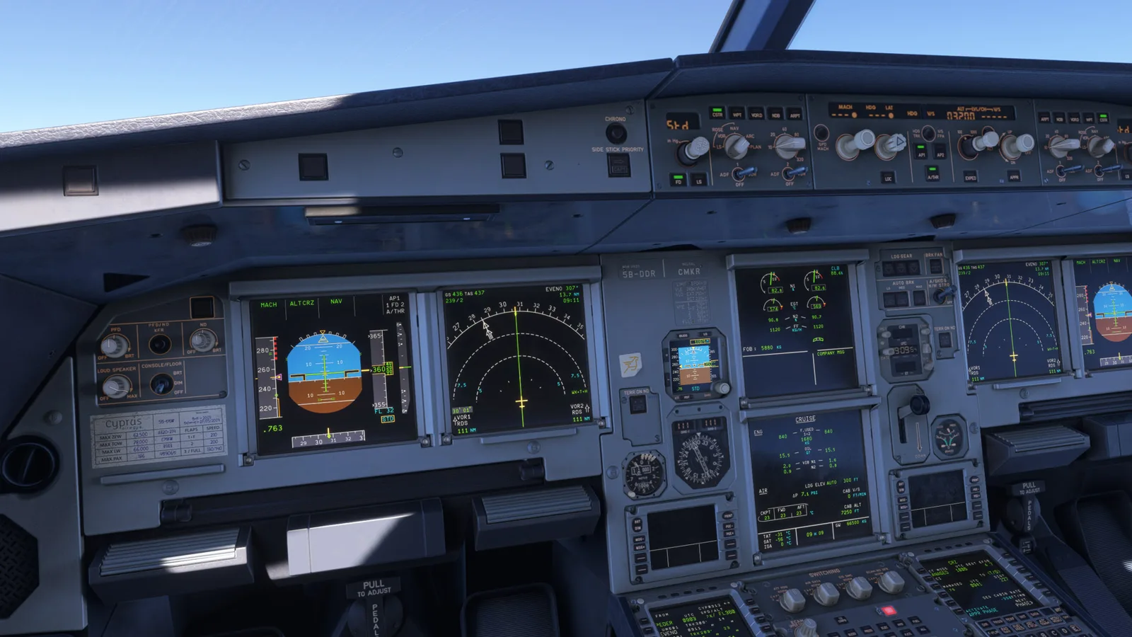 Airbus A320 Cyprus Airways (5B-DDR) — Gallery 14