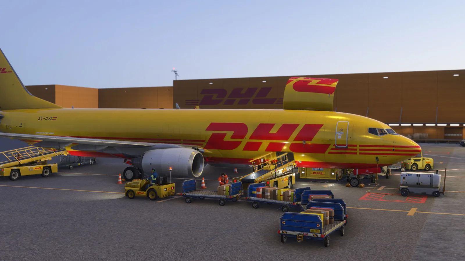 Boeing 737-800 BDSF DHL (Operated by Swiftair) EC-OJX — Gallery 6
