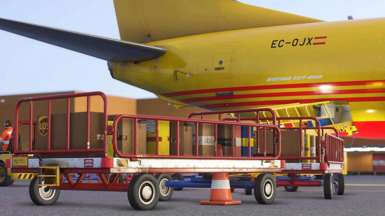 Boeing 737-800 BDSF DHL (Operated by Swiftair) EC-OJX — Gallery 16