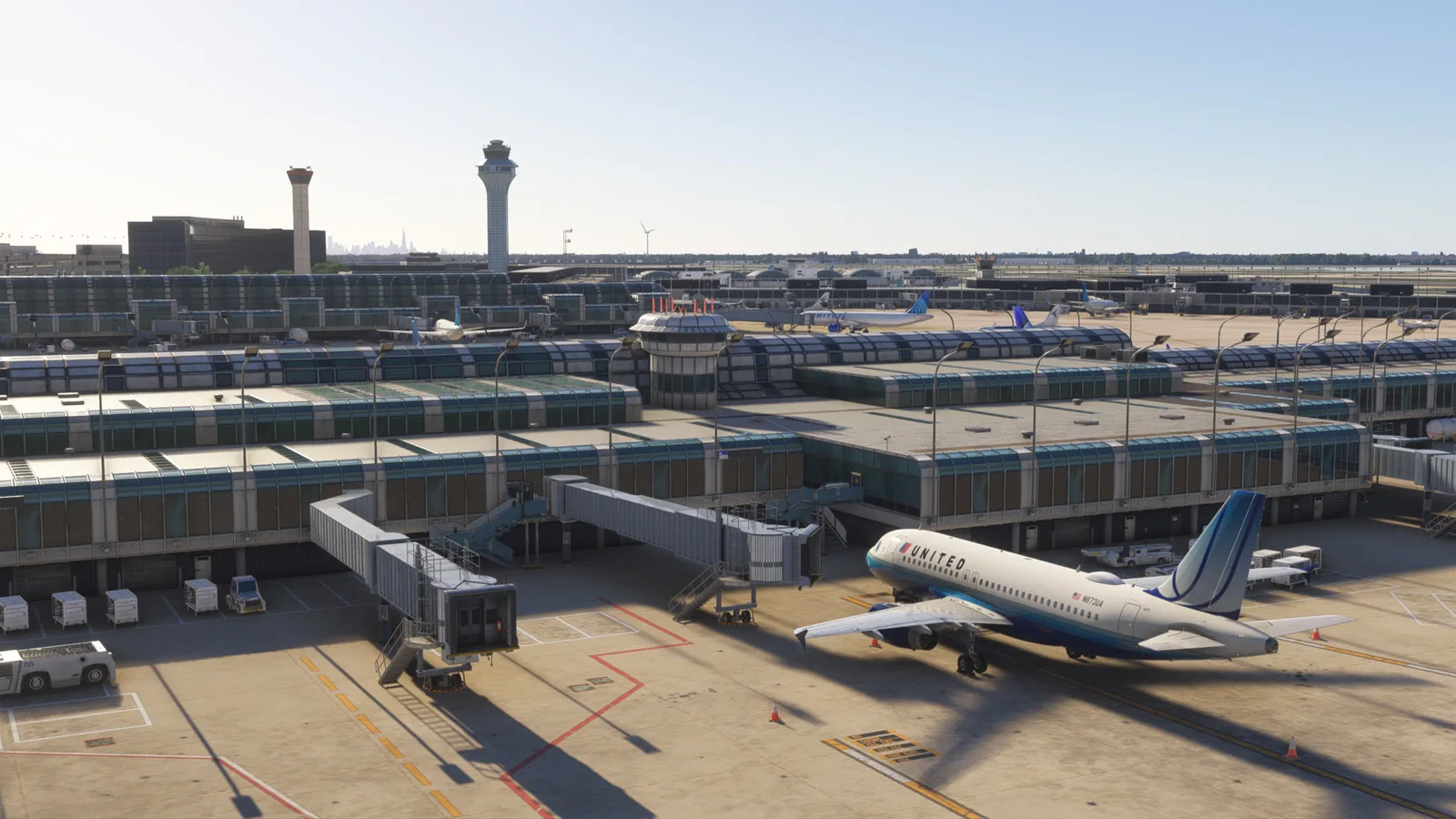 Airbus A320 United Blue Tulip (N873UA) Fictional — Gallery 26