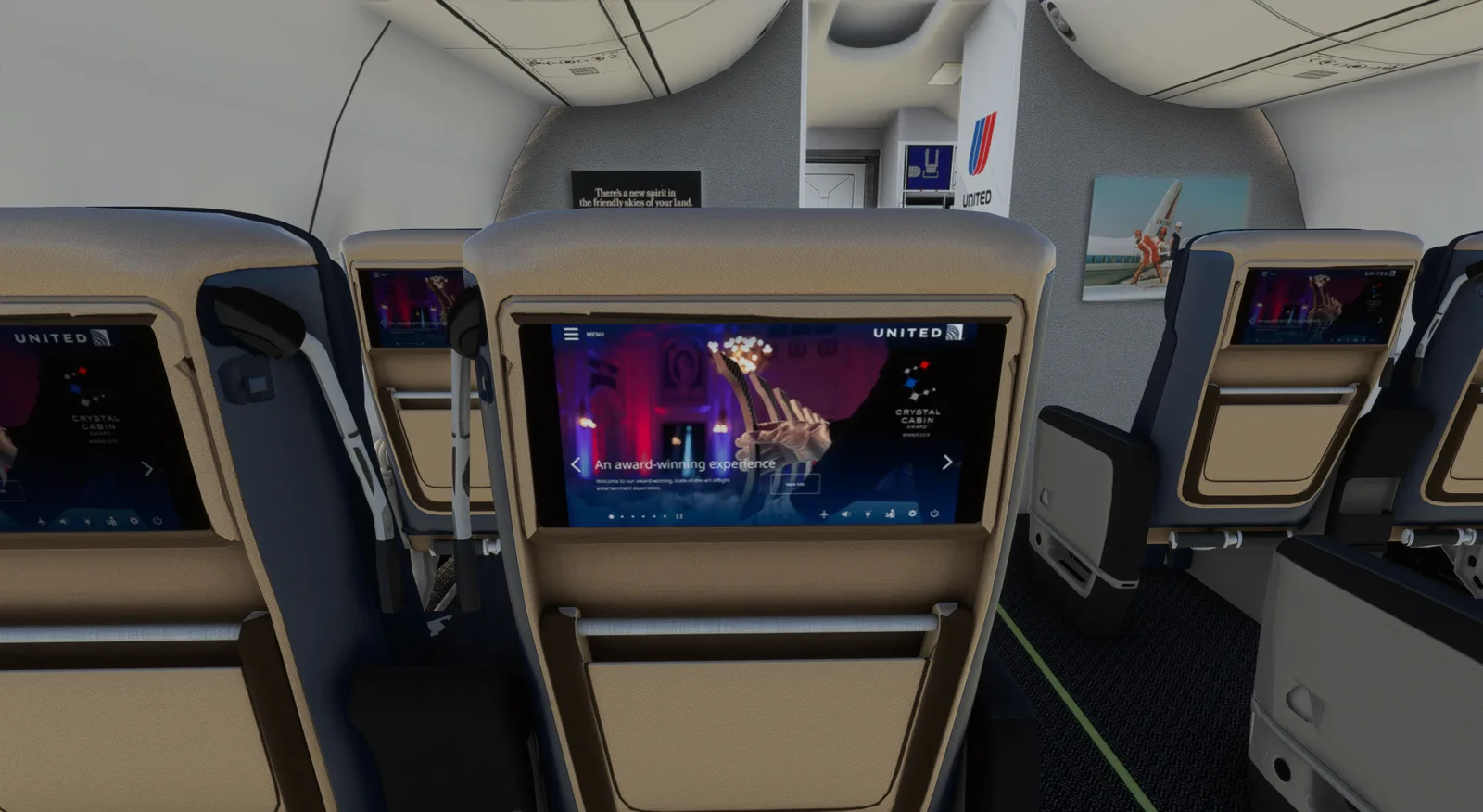 Boeing 737-800 United "Saul Bass" (N77542) — Gallery 23