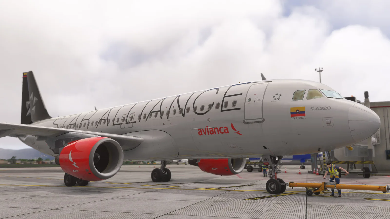 Airbus A320 Avianca (N195AV) Star Alliance — Gallery 4