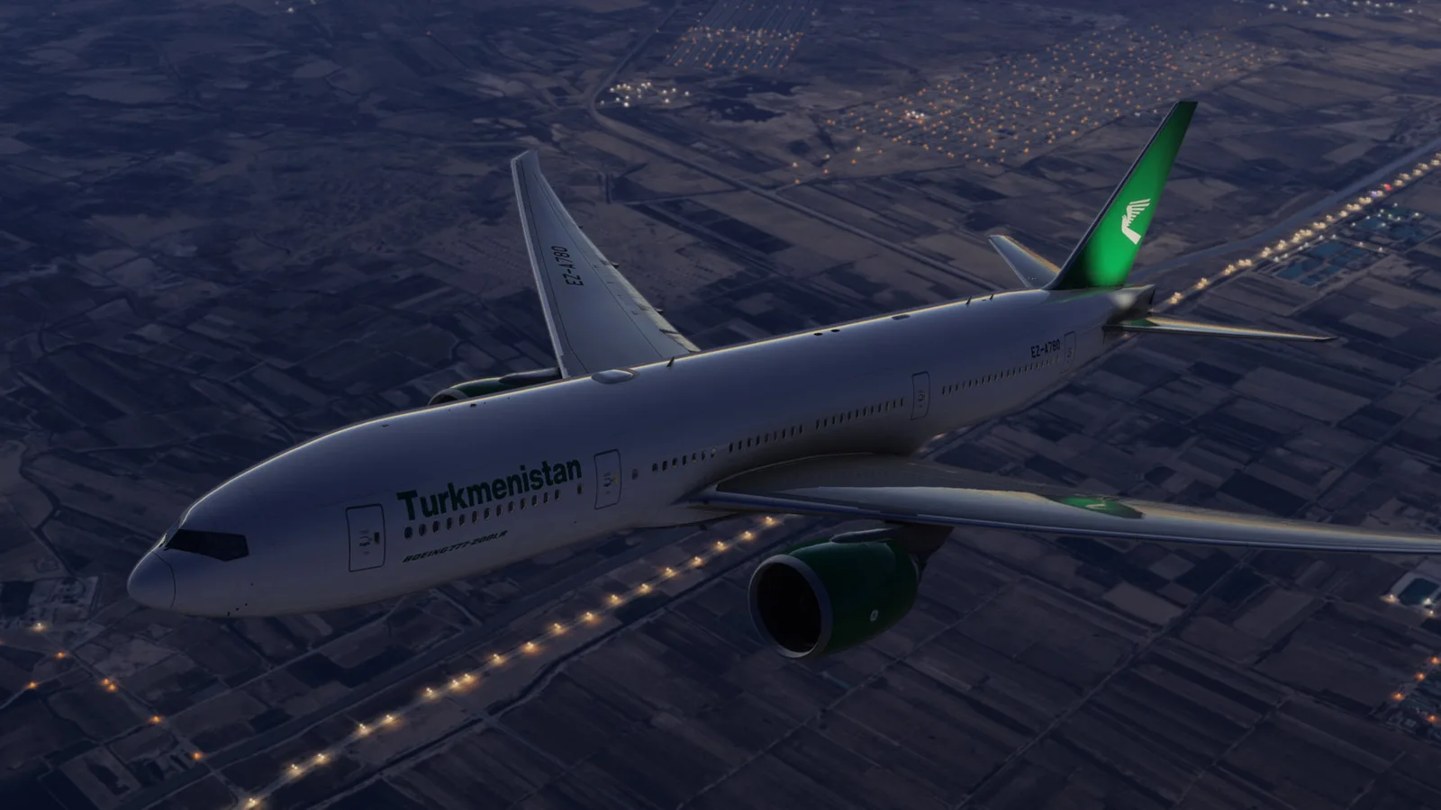 Boeing 777-200LR Turkmenistan Airlines (EZ-A780) — Gallery 25