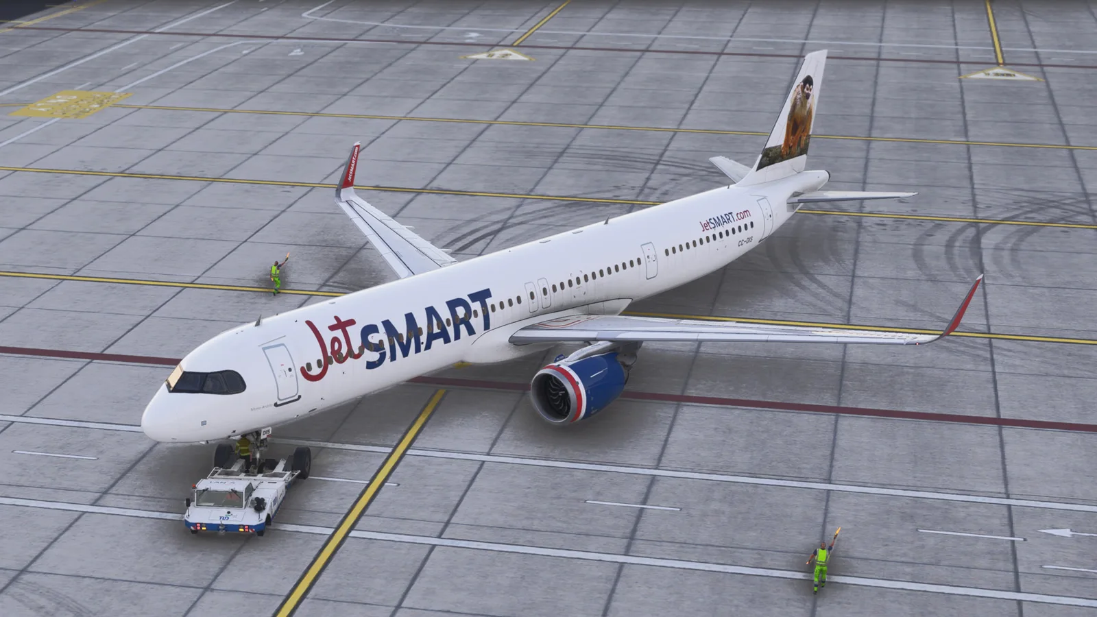 Airbus A321neo JetSMART (CC-DIS) Mono Ardilla — Gallery 7