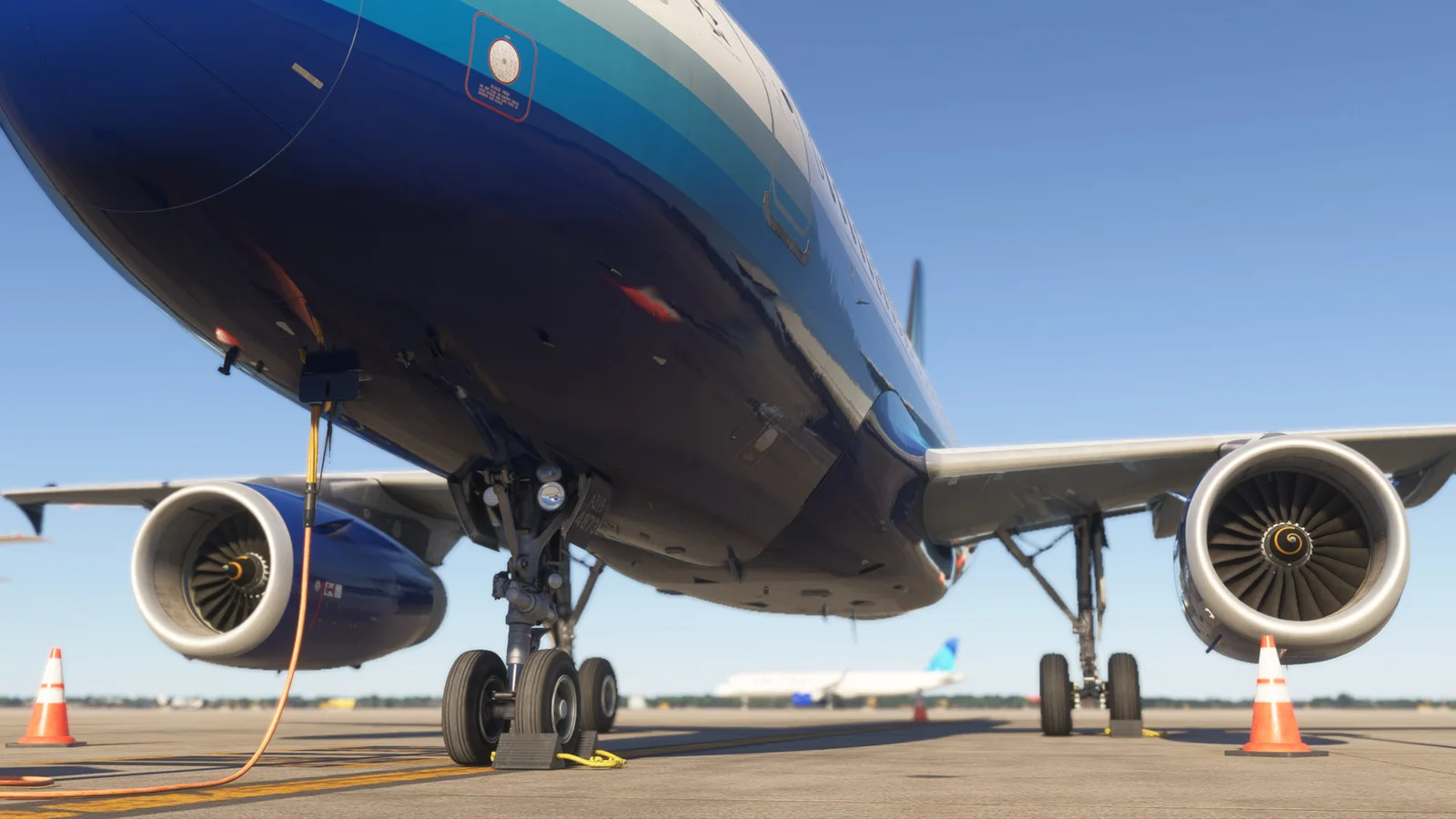 Airbus A320 United Blue Tulip (N873UA) Fictional — Gallery 8